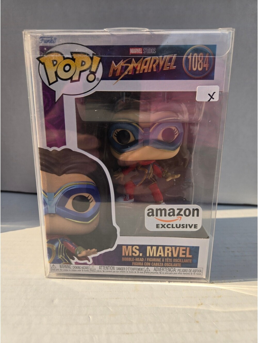 Funko Pop! Marvel Studios Ms. Marvel #1084 Amazon Exclusive Collectible Figure -